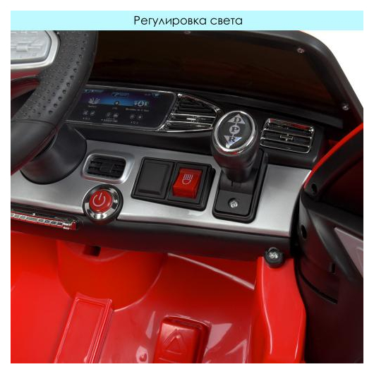 Дитячий електромобіль Mercedes M 4563EBLR-3, зображення 4