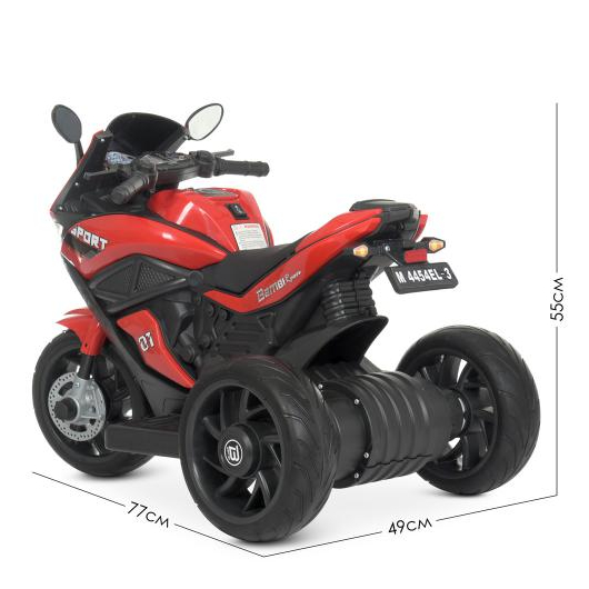 Детский мотоцикл Bambi M 4454EL-3, изображение 6