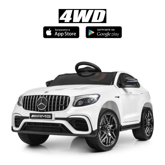 Дитячий електромобіль Bambi M 4140EBLR-1 Mercedes-Benz GLC Coupe, зображення 10