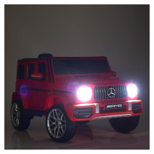 Дитячий електромобіль Джип Bambi M 4214EBLR-2 Mercedes-Benz G63 AMG, зображення 8