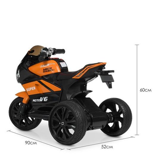 Дитячий мотоцикл Yamaha M 4135EL-7, зображення 6