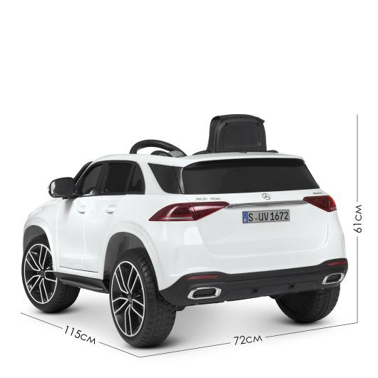 Дитячий електромобіль Джип Bambi M 4563EBLR-1 Mercedes-Benz GLE, зображення 9