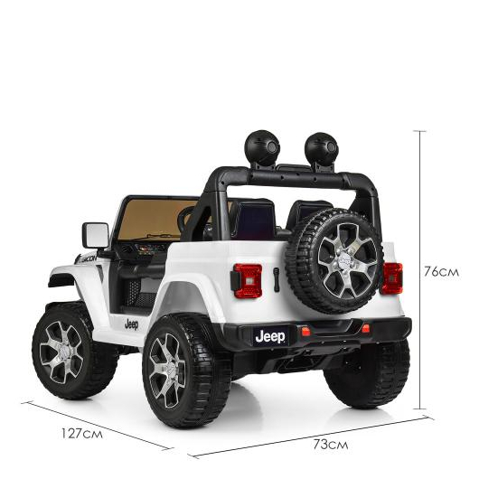 Дитячий електромобіль Джип Bambi M 4176EBLR-1, зображення 9