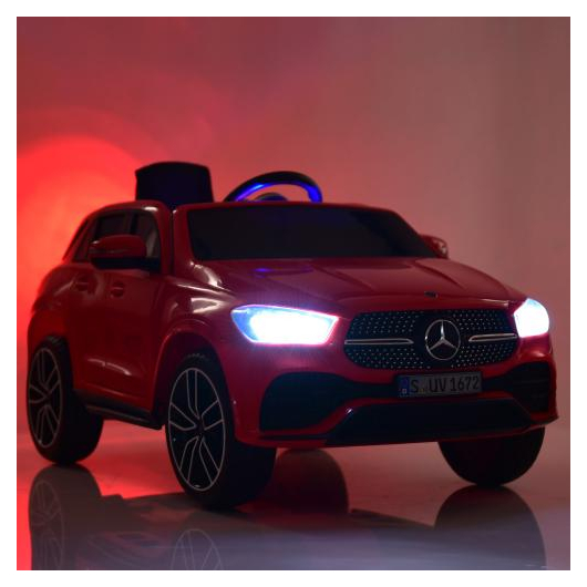 Дитячий електромобіль Джип Bambi M 4563EBLR-1 Mercedes-Benz GLE, зображення 10