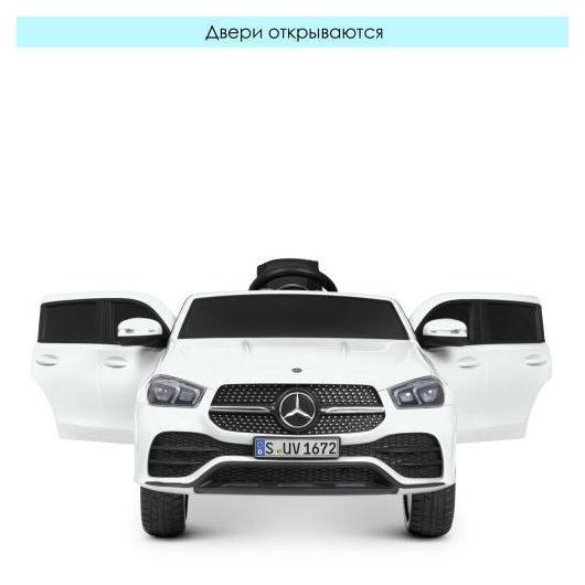 Дитячий електромобіль Джип Bambi M 4563EBLR-1 Mercedes-Benz GLE, зображення 2