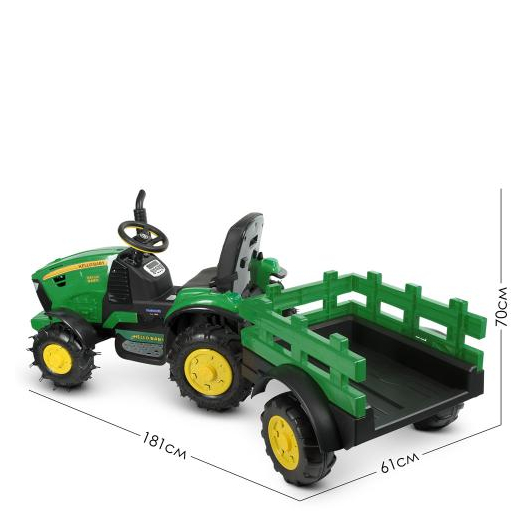 Дитячий електромобіль Трактор Bambi M 4619ABLR-5, зображення 8