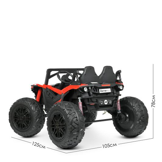 Детский электромобиль Джип Bambi M 4971EBLR-3(24V), изображение 10