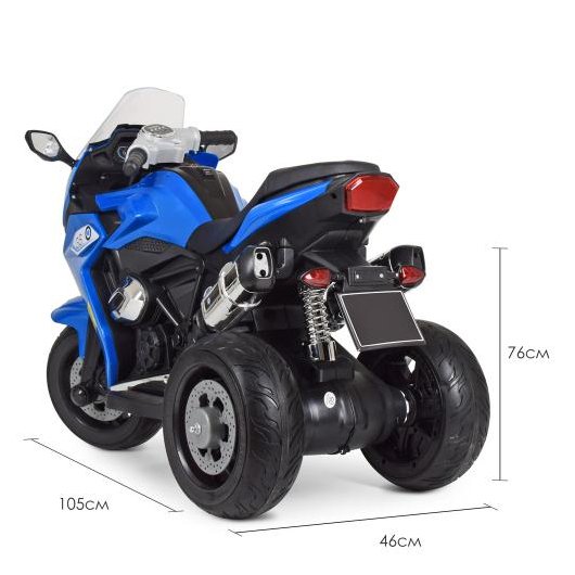 Дитячий мотоцикл Bambi M 3688EL-4, зображення 5