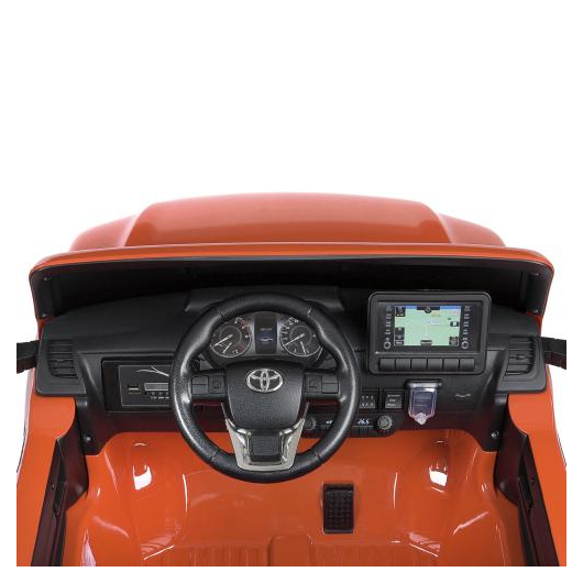 Дитячий електромобіль Джип Bambi M 4919EBLRS-7 Toyota Hilux, зображення 4