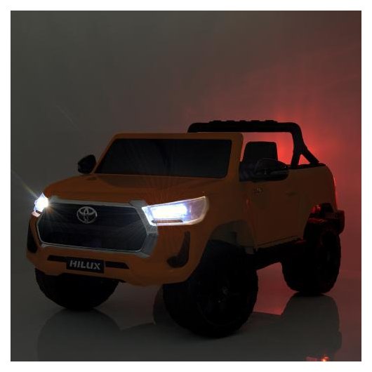 Дитячий електромобіль Джип Bambi M 4919EBLRS-7 Toyota Hilux, зображення 10