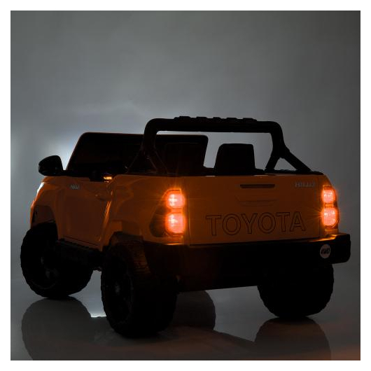 Дитячий електромобіль Джип Bambi M 4919EBLRS-7 Toyota Hilux, зображення 9