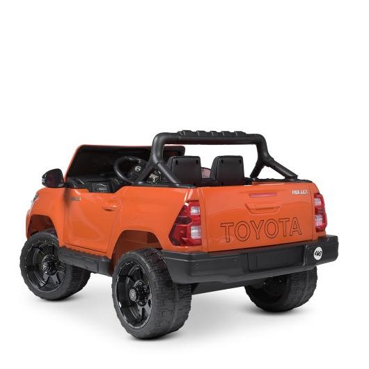 Дитячий електромобіль Джип Bambi M 4919EBLRS-7 Toyota Hilux, зображення 2