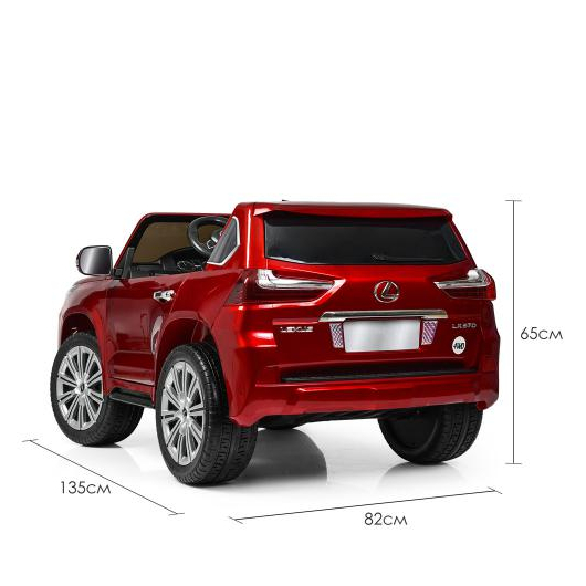 Дитячий електромобіль Джип Lexus LX M 3906(MP4)EBLRS-3, зображення 5