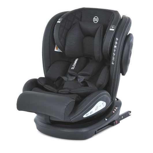 Детское автокресло El Camino ME 1045-1 EVOLUTION 2 360° Black Striped