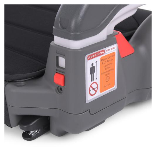 Бустер El Camino ME 1144 RORO Isofix Royal Black, изображение 4