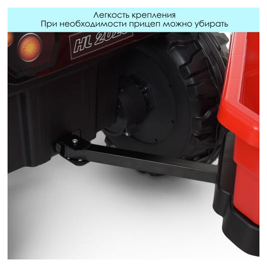 Детский электромобиль трактор Bambi M 4419EBLR-3, изображение 8