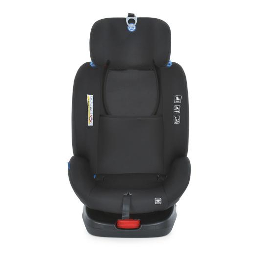 Дитяче автокрісло El Camino ME 1079 ABSOLUTE Royal Total Black, зображення 3