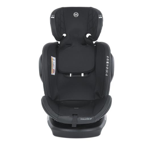 Дитяче автокрісло El Camino ME 1045-1 EVOLUTION 2 360° Royal Black, зображення 6