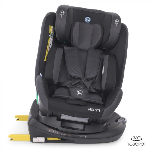 Детское автокресло El Camino ME 1081-1 i-TRUST PLUS Gray, изображение 10