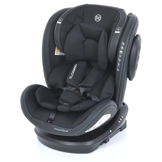 Детское автокресло El Camino ME 1045-1 EVOLUTION 360 Royal Black