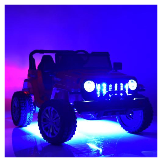 Детский электромобиль джип Jeep Wrangler M 4557EBLR-3, изображение 10