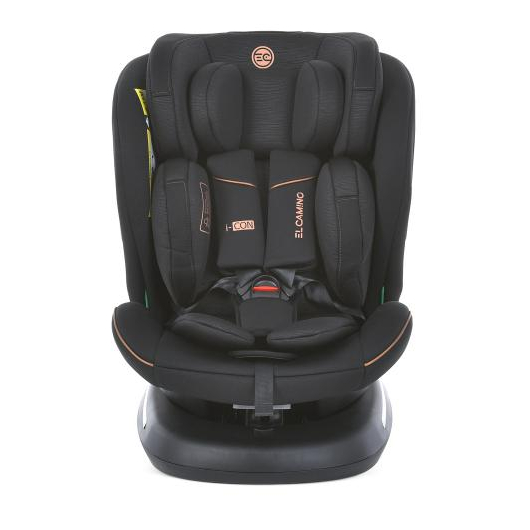 Дитяче автокрісло El Camino ME 1117 I-CON Black Striped, зображення 10