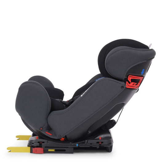 Детское автокресло El Camino ME 1041 BRAVO ISOFIX Royal Black, изображение 6