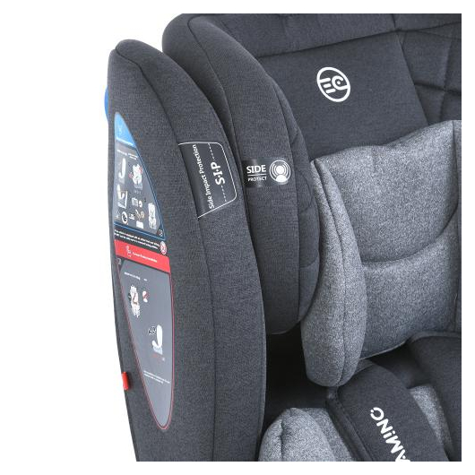 Дитяче автокрісло El Camino ME 1114 EVEREST Light Gray, зображення 5