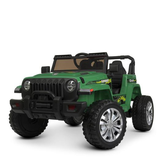 Детский электромобиль джип Jeep Wrangler M 4557EBLR-10, изображение 2