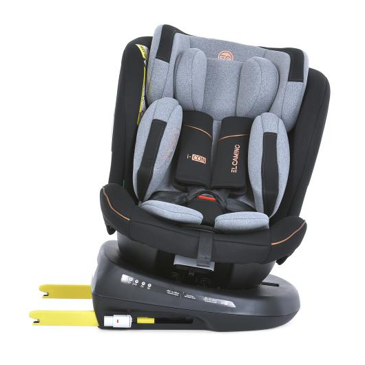 Дитяче автокрісло El Camino ME 1117 I-CON Melange Ultimate Gray, зображення 4