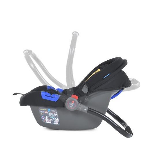 Детское автокресло El Camino ME 1043 NEWBORN+ Royal Black, изображение 4