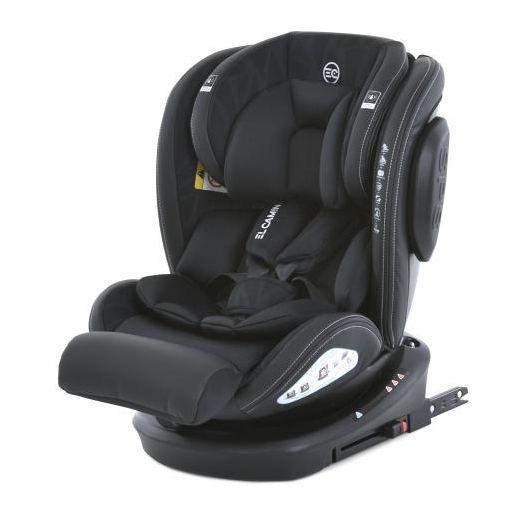 Дитяче автокрісло El Camino ME 1045 EVOLUTION 2 360 Black Luxe