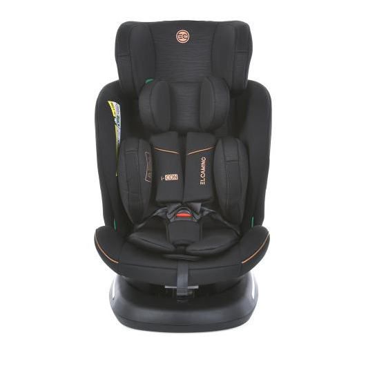 Дитяче автокрісло El Camino ME 1117 I-CON Black Striped, зображення 2