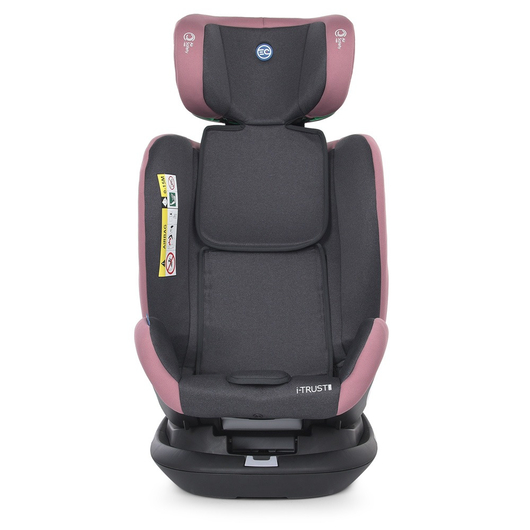 Дитяче автокрісло El Camino ME 1081-1 i-TRUST PLUS Pale Pink, зображення 6