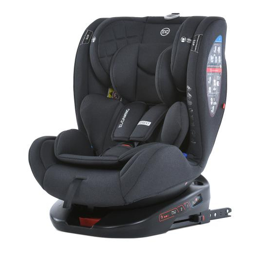 Дитяче автокрісло El Camino ME 1114 EVEREST Dark Gray