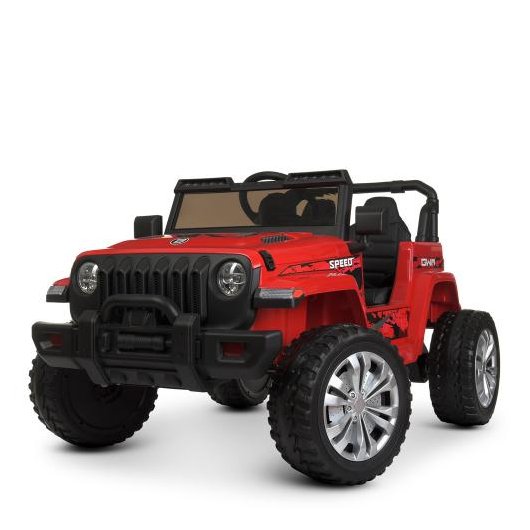Дитячий електромобіль джип Jeep Wrangler M 4557EBLR-3, зображення 2