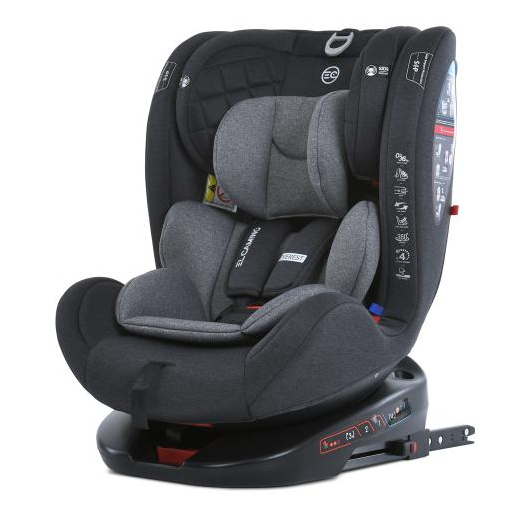 Детское автокресло El Camino ME 1114 EVEREST Light Gray