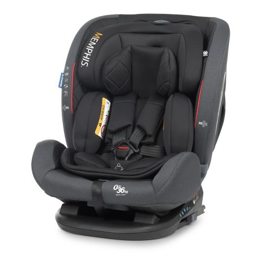 Дитяче автокрісло El Camino ME 1093 MEMPHIS Shadow Black