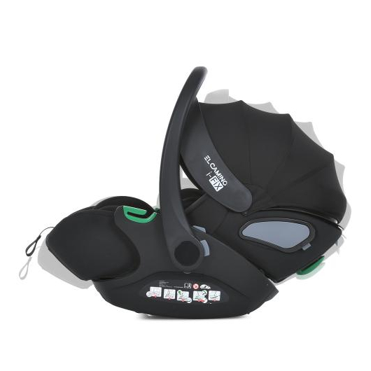 Детское автокресло El Camino ME 1110 i-FIX ME 1110 Jet Black, изображение 2