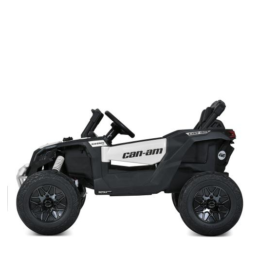 Профиль белого детского джипа Bambi M 5099 с высоким клиренсом