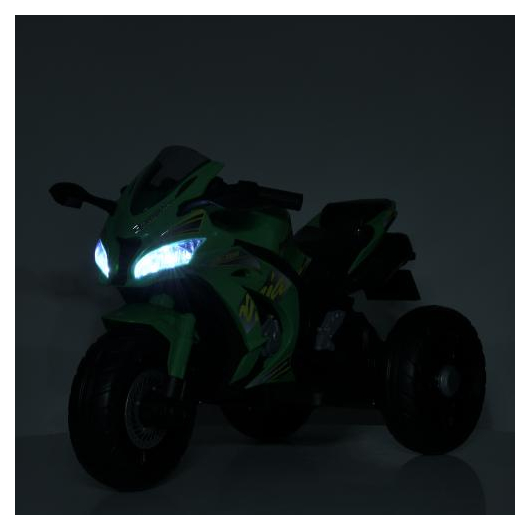 Дитячий мотоцикл Bambi M 5806EL-5 Kawasaki, зображення 7