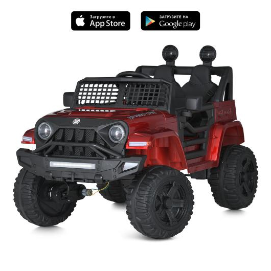 Детский электромобиль Bambi M 5836EBLRS-3 Jeep, изображение 2