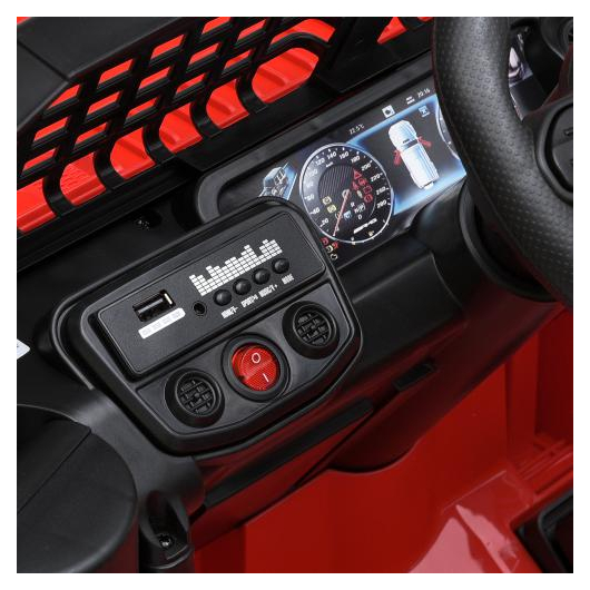 Дитячий електромобіль Bambi M 5836EBLR-3 Jeep, зображення 8