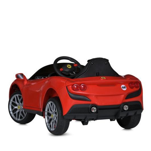 Дитячий електромобіль Bambi M 5860EBLR-3 Ferrari, зображення 5