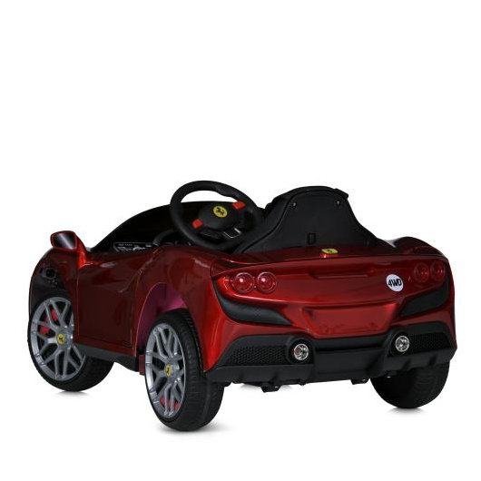Дитячий електромобіль Bambi M 5860EBLRS-3 Ferrari, зображення 4