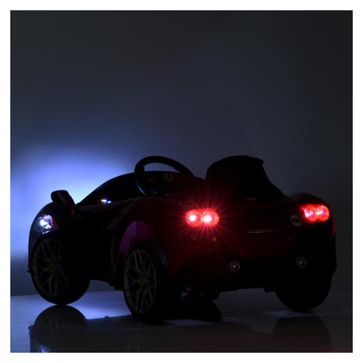 Дитячий електромобіль Bambi M 5860EBLR-5 Ferrari, зображення 4