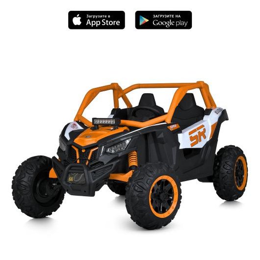 Дитячий електромобіль Bambi M 5817EBLR-7(24V) Баггі, зображення 2