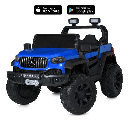 Дитячий електромобіль Bambi M 5898EBLR-4 Mercedes, зображення 2