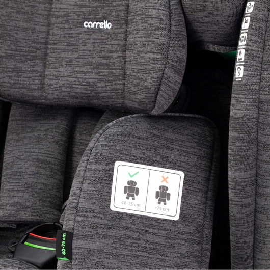 Автокрісло CARRELLO Meteorit CRL-16001 Marble Grey i-Size 40-150см ISOFIX, зображення 3