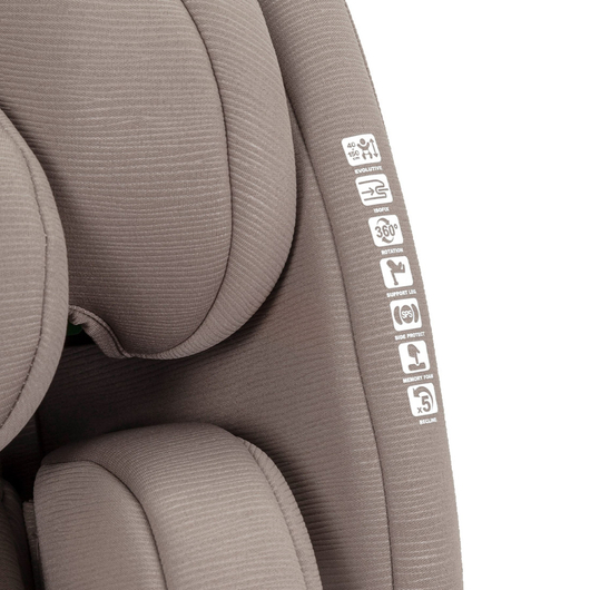 Автокресло CARRELLO Octopus CRL-16002 Sandstone Beige i-Size 40-150см ISOFIX, изображение 10